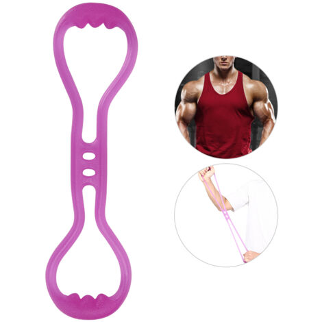 Widerstandsband für Yoga, Fitness und Krafttraining – Lila