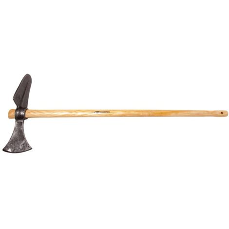 Wiedehopfhaue Stiel-L. 1100 mm mit kantigem Blatt und Eschenstiel KWF geprüft