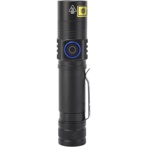 Wiederaufladbare 365-nm-UV-LED-Taschenlampe, energiesparender tragbarer Detektor für Skorpione und Fluoreszenz