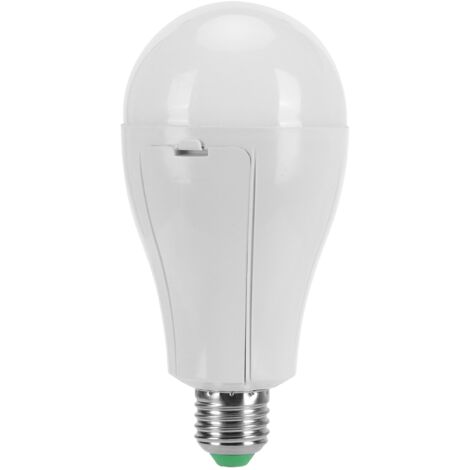 Wiederaufladbare E27-LED-Lampe für Camping und Notfälle, 90–265 V, 20 W reines LED-Licht