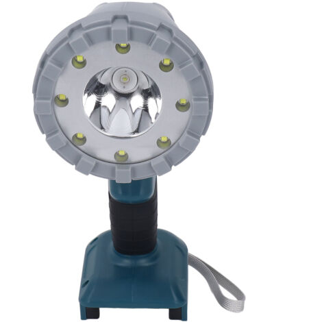 Wiederaufladbare LED-Arbeitsleuchte mit 3 Modi (Spot/Flutlicht), 600–1400 lm, IP65, 14,4–21 V, tragbar