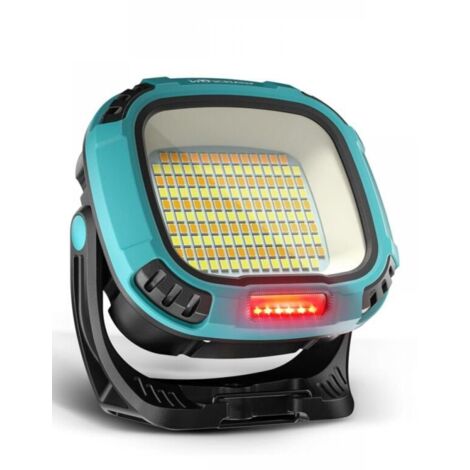 Wiederaufladbare LED-Arbeitsleuchte, multifunktionaler, tragbarer, wiederaufladbarer Arbeitsscheinwerfer mit eingebautem Akku