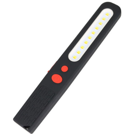 Wiederaufladbare LED-Arbeitsleuchte, Zweifarben-Kombinationsleuchte, 2-in-1-Inspektionsleuchte und 3-W-COB-LED-Taschenlampe mit