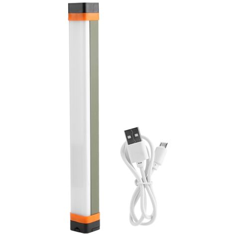 Wiederaufladbare LED-Campingtaschenlampe mit USB-Anschluss, wasserdicht und mit hoher Helligkeit für Notfälle im Freien (A3)