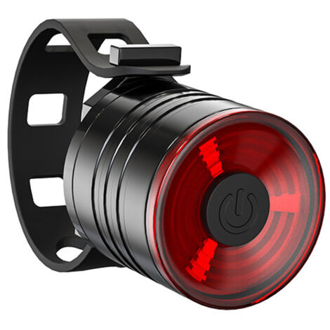 Wiederaufladbare LED-Fahrradrückleuchte, wasserdicht, 3 Modi, Outdoor-Fahrradzubehör