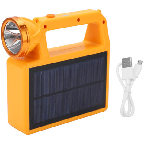 Wiederaufladbare LED-Solartaschenlampe, explosionsgeschützt, staubdicht, vibrationsfest, IP65 wasserdicht