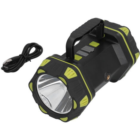 Wiederaufladbare LED-Taschenlampe mit USB-Anschluss und 8 einstellbaren Modi, wasserdicht für den Einsatz im Freien und zu Hause