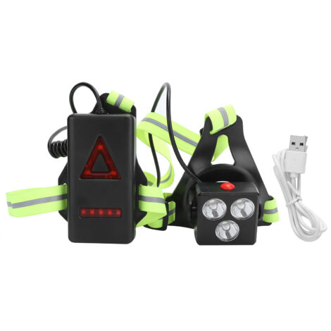 Wiederaufladbare LED-Taschenlampe per USB für Camping und Wandern – Sicherheitsbeleuchtung