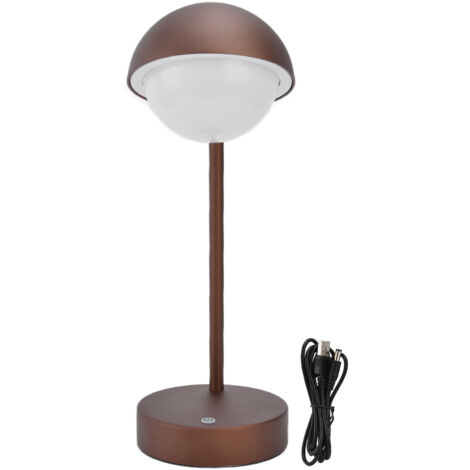 Wiederaufladbare LED-Touch-Schreibtischlampe mit dimmbarer Helligkeit für Wohnzimmer, Schlafzimmer und Esszimmer