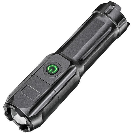 HK788 Starke Handtaschenlampe USB wiederaufladbarer