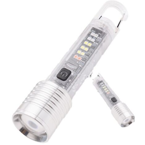 Wiederaufladbare Taschenlampe, 1000 Lumen, mehrere Modi, 3