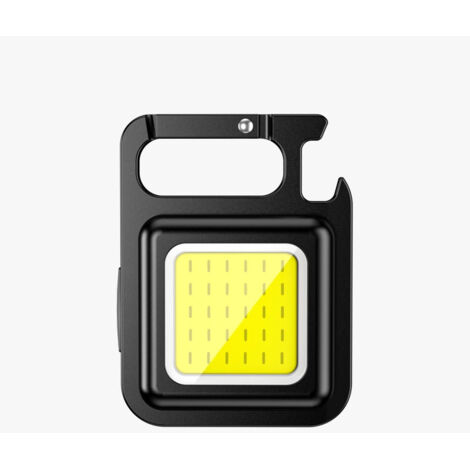 Wiederaufladbare Taschenlampe aus Aluminiumlegierung mit 150 mAh Akku, Mini-LED-Licht 800