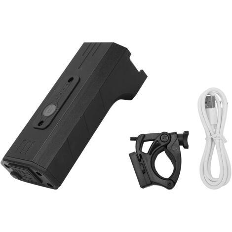 Wiederaufladbare USB-Fahrradfrontlampe mit Akkuanzeige, wasserdicht, 4 T6-LEDs für Fahrräder