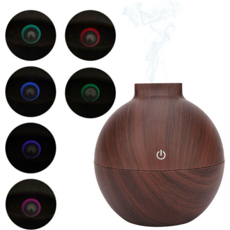 Wiederaufladbarer 130-ml-USB-Diffusor für ätherische Öle – Leiser Luftbefeuchter für Schlafzimmer und Büro