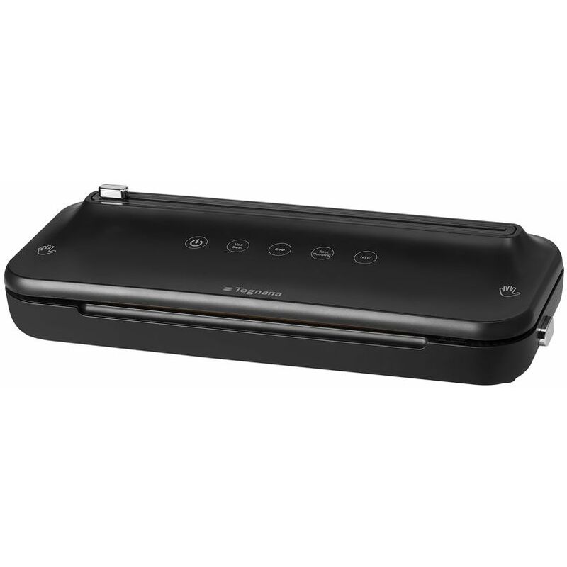 Tognana - Scellant sous vide sans fil rechargeable en plastique noir