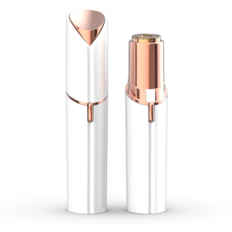 Wiederaufladbarer elektrischer USB-Trimmer für Gesichtshaare und Augenbrauen, Lippen und Kinn – tragbares Schönheitsgerät
