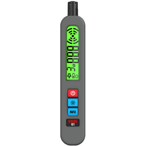 Wiederaufladbarer Gasdetektor, Erdgas-Leckdetektor mit Vibration, visuellem und akustischem Alarm, Mehrgas-Detektorstift für Heimbutan, Propan, Wohnmobil