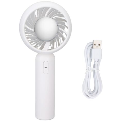 Wiederaufladbarer Handventilator mit 3 Geschwindigkeitsstufen, per USB aufladbar, für Eishockey und Outdoor-Aktivitäten