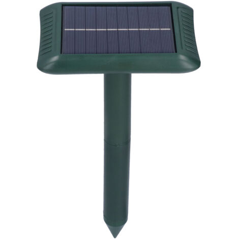 Wiederaufladbarer Solar-Ultraschall-Mäuseabwehrer – Nagetier- und Schlangenabwehr für den Garten (5 V)