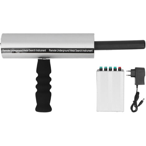 Wiederaufladbarer, tragbarer Metalldetektor, 800 m Reichweite, 14 m Tiefe, erkennt Gold, Silber und Aluminium, Schatzsuche, 100–240 V EU-Stecker