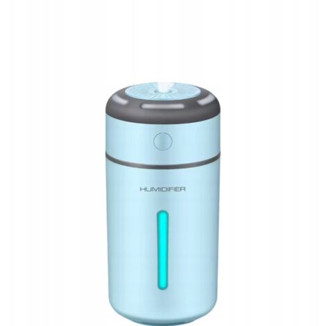 Wiederaufladbarer USB-Luftbefeuchter, Duftöl-Diffusor, Blau