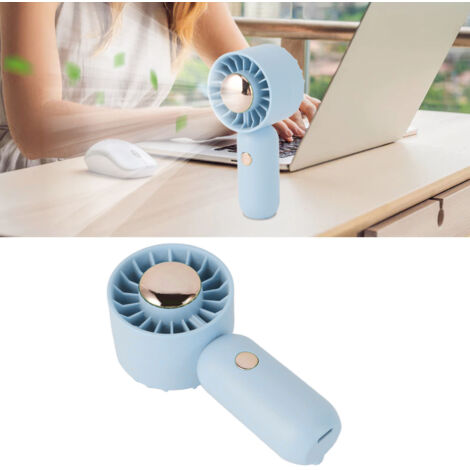 Wiederaufladbarer USB-Ventilator - [Modell 14500] - ABS - 113 g - Mini-Reise-, Tisch- und Handventilator