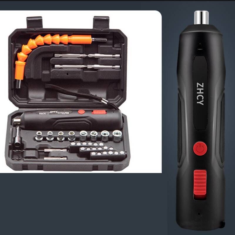 Image of Wiederaufladbares Multifunktions-Elektroschrauber-Set