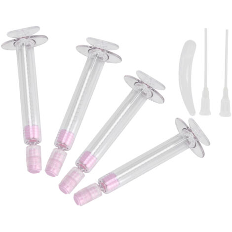 wiederverwendbare 5-ml-Reisefläschchen für Cremes, Seren und Öle – Tragbarer Kosmetik-Organizer, Rosa