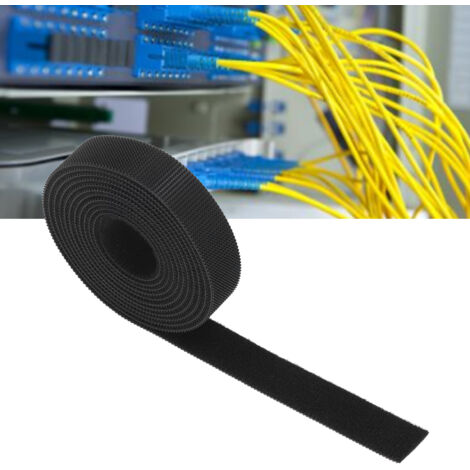 Wiederverwendbare Kabelbinder aus Nylon mit Klettverschluss – Kabelorganisator – 2 m (6,6 ft), Breite 20 mm – Mehrzweck