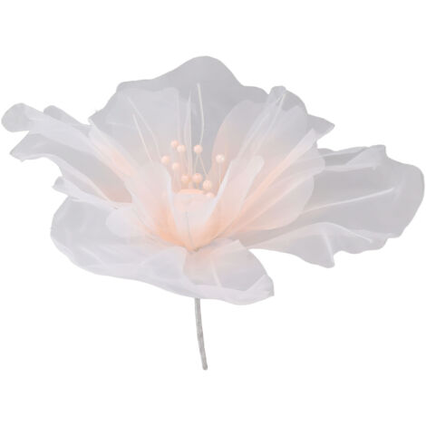 Wiederverwendbare Organzablume, 50 cm Durchmesser, leuchtende Farben für Hochzeitsfotografie, Familienrose