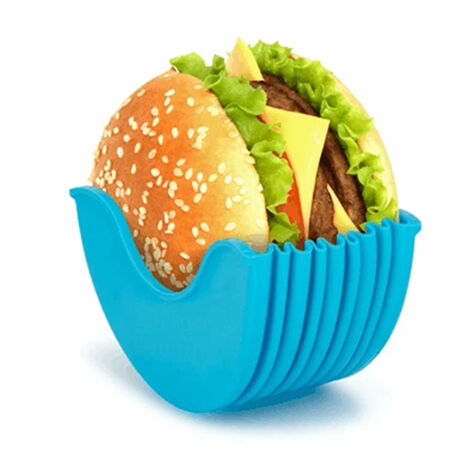 Wiederverwendbare, umweltfreundliche elastische Burgerschale für Kinder und Senioren