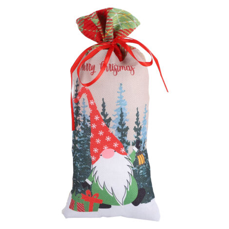 Wiederverwendbare Weihnachtsgeschenktasche für Partys, Einkaufszentren oder Supermärkte – Red Hat