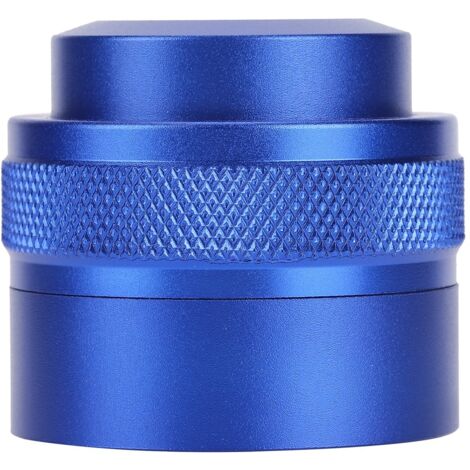 Wiederverwendbarer 51-mm-Kaffeedämpfer aus Edelstahl – Kaffeeausgabewerkzeug – Barista-Zubehör Blau