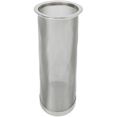 Wiederverwendbarer Edelstahl-Kaffeefilter für Kaltbrühkaffee in Weithalsgläsern, 8 x 21 cm