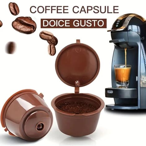 Wiederverwendbarer Kapselfilterbecher für Nescafé Dolce Gusto Nachfüllpackung