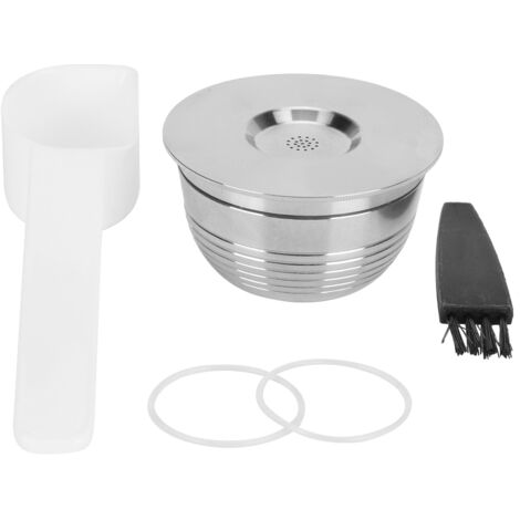 Wiederverwendbarer Pinsel und Löffel für Kaffeekapseln, kompatibel mit der Kaffeemaschine UCC DP1-CN (W)