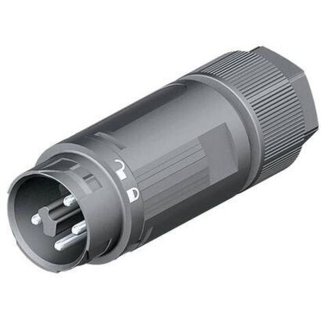 Wieland  46.052.4553.1 Connettore circolare Spina dritta Serie (connettore circolare): RST® MINI Tot poli: 4 + PE 1 pz.