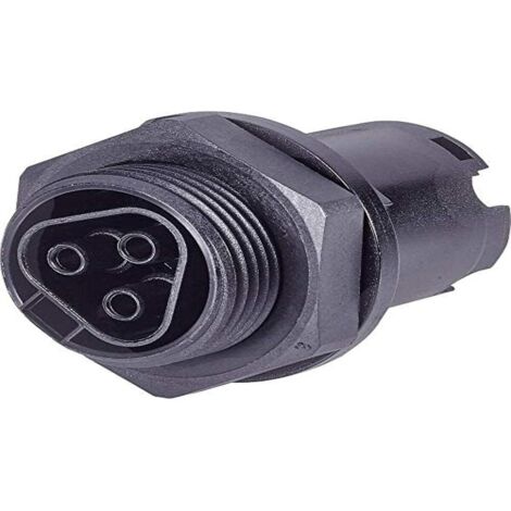 Wieland 96.031.1053.1 Rundstecker Buchse, Einbau Gesamtpolzahl: 3 1St.