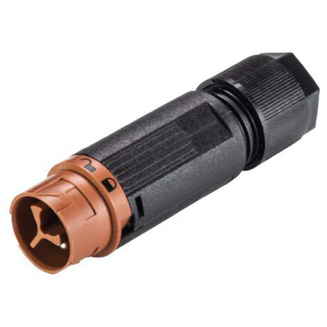 Wieland Electric 46.032.4551.4 Rundstecker Stecker, gerade Gesamtpolzahl: 2 Serie (Rundsteckverbinde