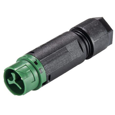 Wieland Electric 46.032.4555.7 Rundstecker Stecker, gerade Gesamtpolzahl: 2 + PE Serie (Rundsteckver