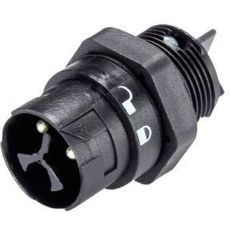 Wieland Electric 46.032.5053.1 Rundstecker Stecker, Einbau Gesamtpolzahl: 2 + PE Serie (Rundsteckver