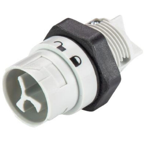Wieland Electric 46.032.5054.0 Rundstecker Stecker, Einbau Gesamtpolzahl: 2 Serie (Rundsteckverbinde