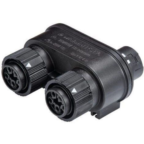 Wieland Electric 46.050.1253.1 Rundstecker Verteiler  Gesamtpolzahl: 4 + PE Serie (Rundsteckverbinde
