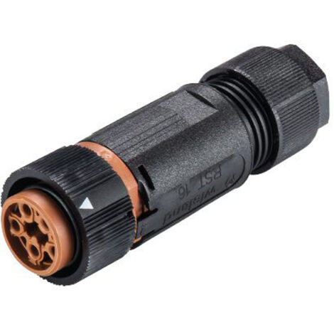 Wieland Electric 46.051.4550.4 Rundstecker Kupplung, gerade Gesamtpolzahl: 5 Serie (Rundsteckverbind