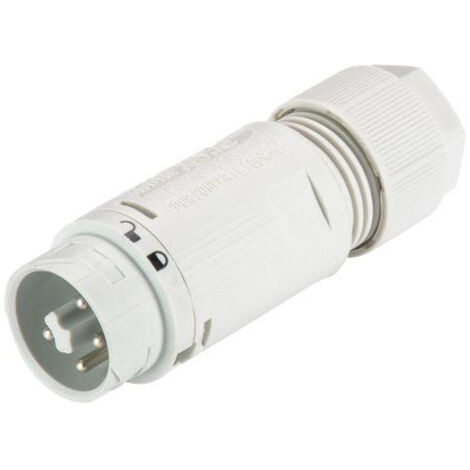 Wieland Electric 46.052.4554.0 Rundstecker Stecker, gerade Gesamtpolzahl: 3 + PE Serie (Rundsteckver
