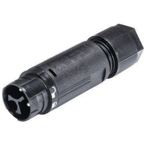 Wieland-electric RST® MINI connecteur noir 2 broches + terre