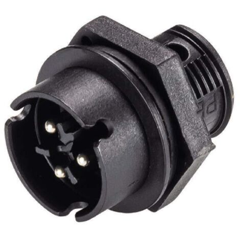 Wieland Micro Geräteanschluss RST08i3 S S1 M02H SW M14 3-polig Steckerteil Kodierung schwarz