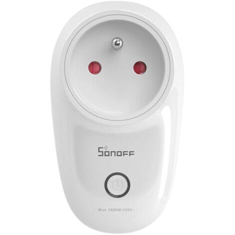 WiFi Connected Socket, S26R2 TPE-FR Smart Socket Compatible with Alexa, Google Home, 16A Sockets with Voice Control, Remote Control and Schedule via eWeLink APP