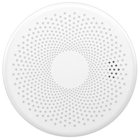 WIFI Détecteur de Fumée et de Monoxyde de Carbone, Détecteur Combiné, Sirène Puissante, Auto-Vérification et Bouton de Test（Aucune pile incluse）