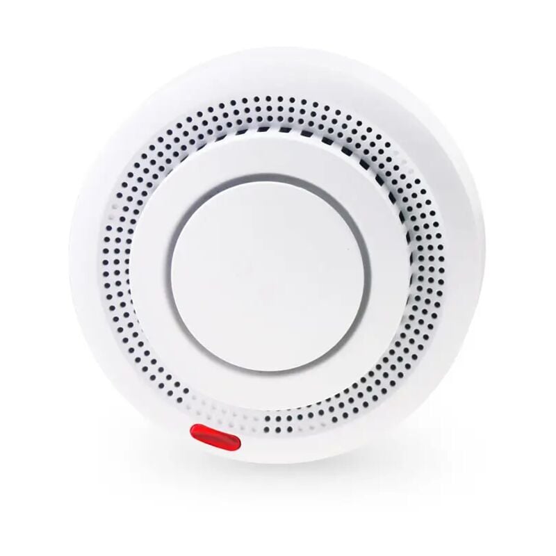 Lauwexe - Detecteur De Fumee Wifi Smart Sensor Alarme Incendie Systeme De Securite Sans Fil Intelligent La Vie Tuya App Smart Control Accueil Pour La